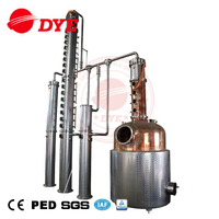100 Gallons- 500 Gallons Multi-functional Vodka Gin Distilling Equipment with Vodka Spirits Columns 