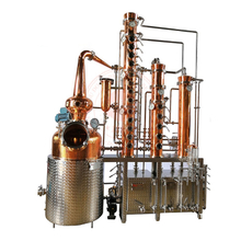 Alcohol Distillery Equipment Spirits Making Machine 300L Copper still